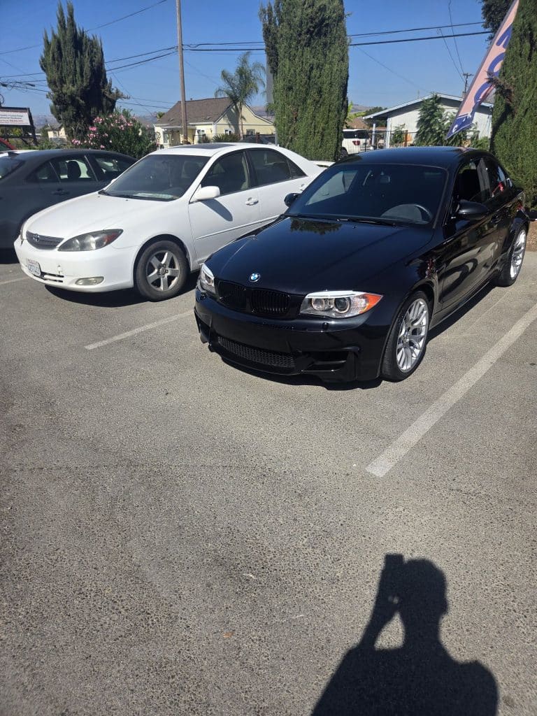 BMW 1M after paint correction and ceramic coating